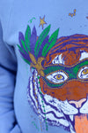 Mr. P's Mardi Gras Tiger Sweatshirt