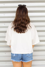 Cherry Boxy Top