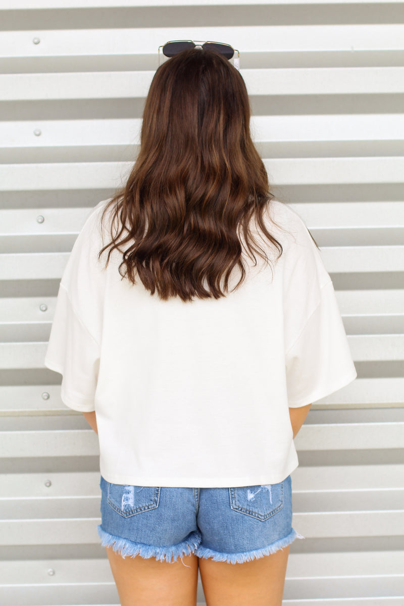 Cherry Boxy Top