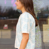 Retro Flower Cardigan