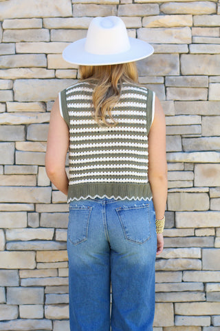 Cutest Scallop Sweater Vest