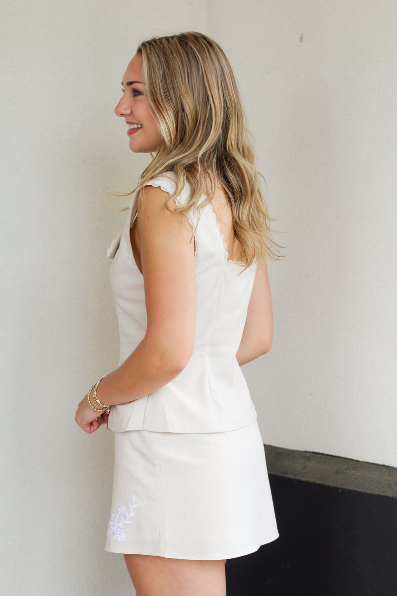 Classy Linen Top