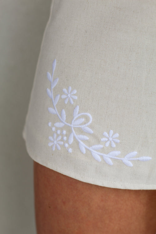 Classy Linen Skirt