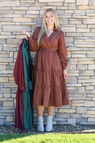 Newest Fall Midi Dress