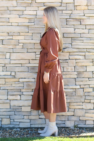Newest Fall Midi Dress