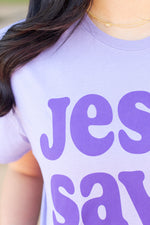 Jesus Saves Monochrome Tee