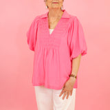 Warmer Weather Collar Top