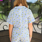 Lemons & Stripes PJ Set