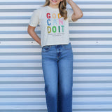 God Can Do It Crop Tee