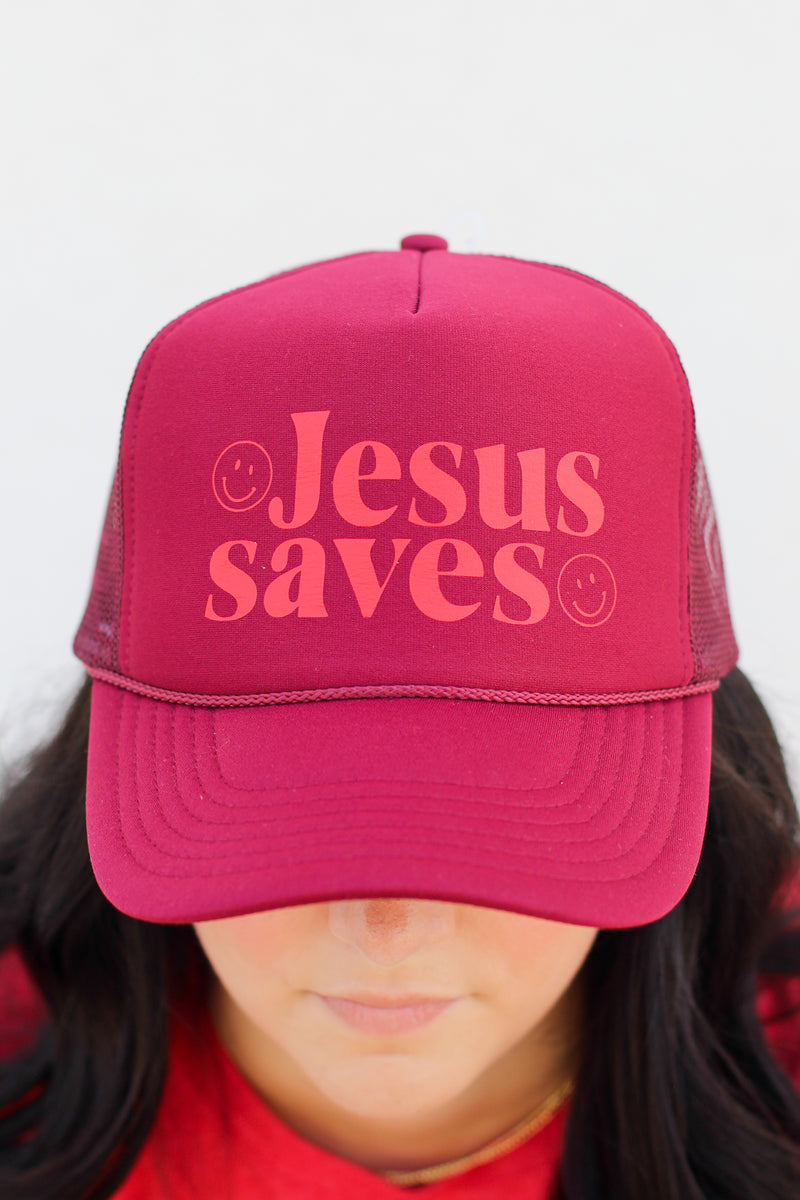 Jesus Saves Trucker Hat