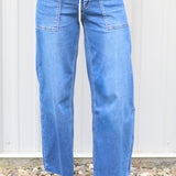 The Haven Drawstring Jeans