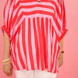 She's So Striped Top