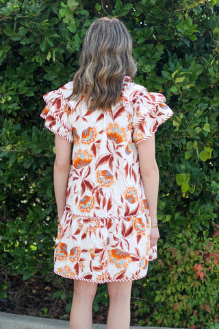 Fall Floral Feels Dress