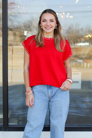 Stitch Sweater Top