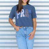 Pray Patchwork Tee