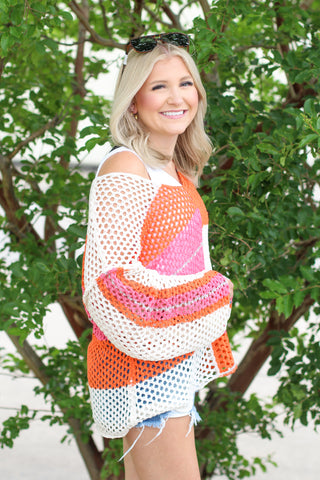 Sunset Dreams Knitted Sweater