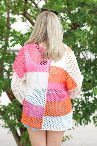 Sunset Dreams Knitted Sweater