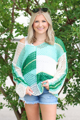 Sunset Dreams Knitted Sweater