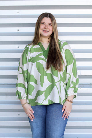 Tropical Leaves Top