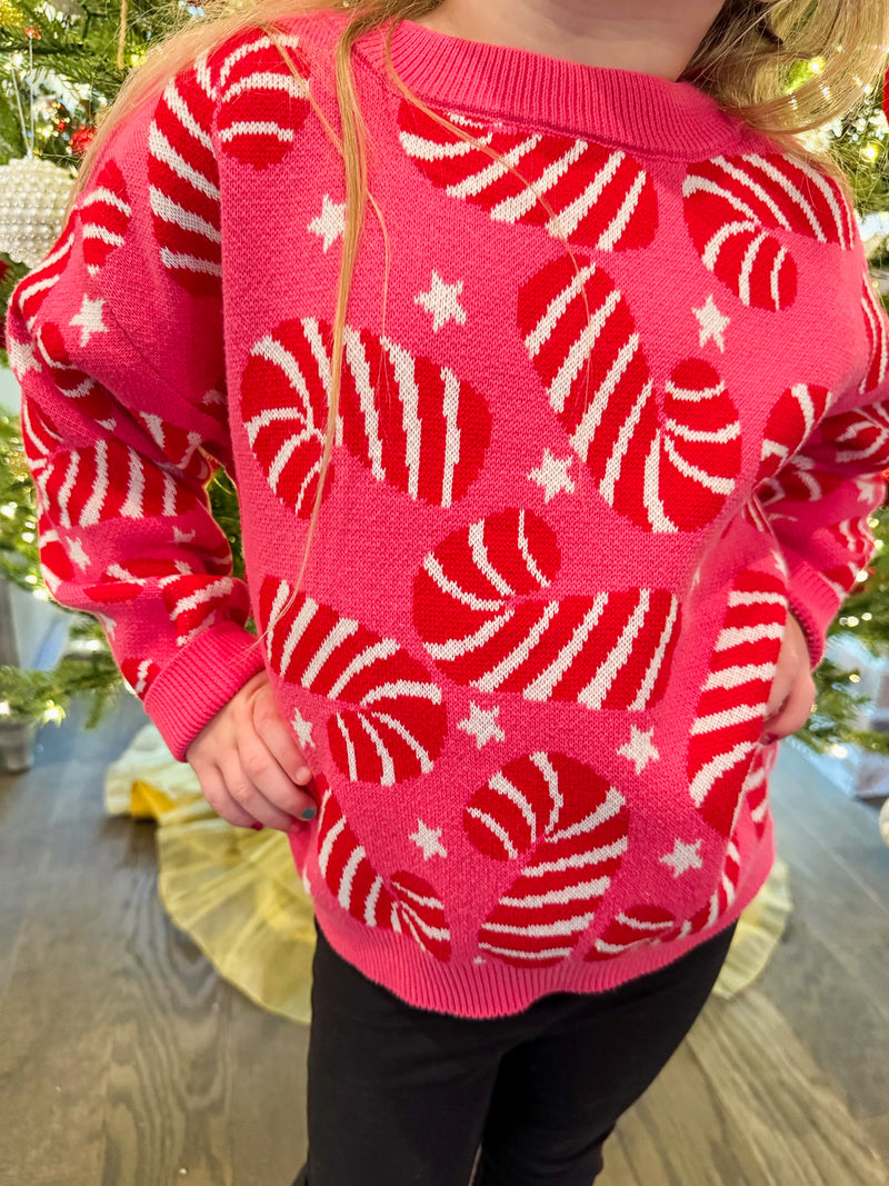 Cutest Candy Cane Sweater