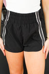 Striped Active Shorts