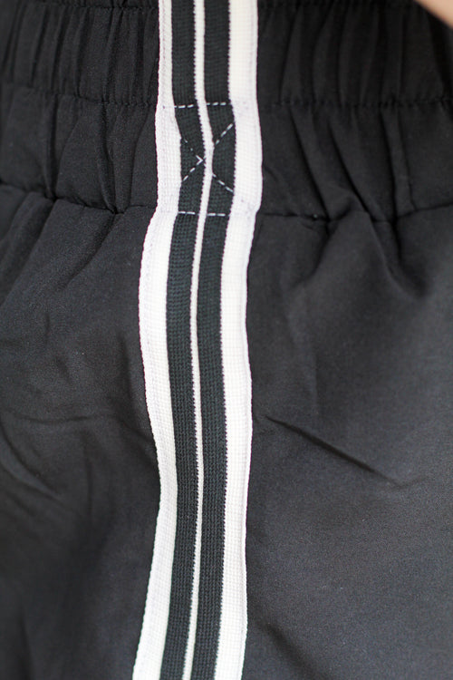 Striped Active Shorts