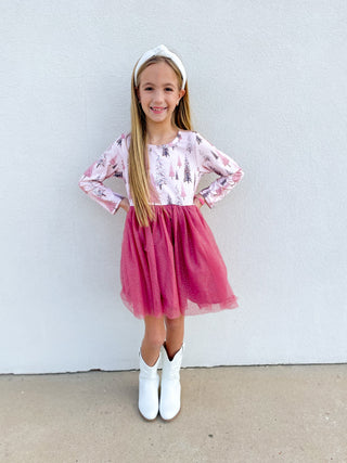 Wonderland Wishes Dress-Pink