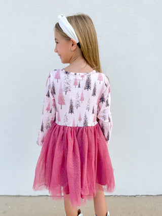 Wonderland Wishes Dress-Pink