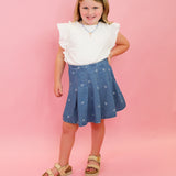 Mini Ruffle Sleeve Top