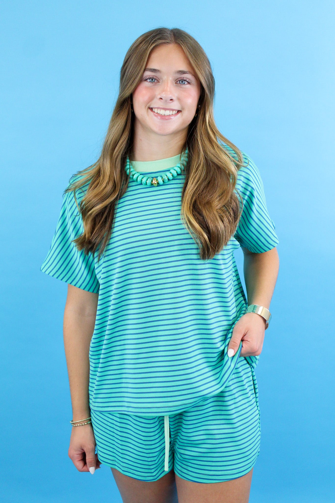 The Most Casual Stripe Top