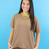 The Most Casual Stripe Top