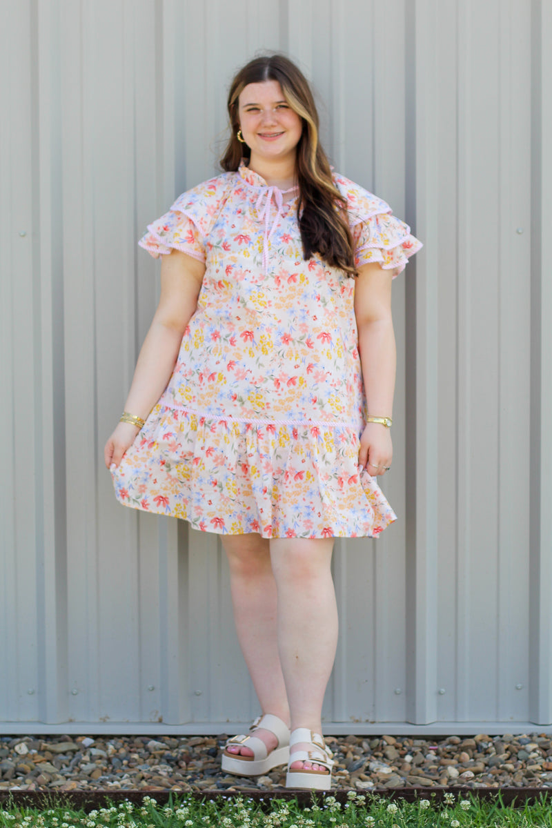 Add More Flowers Dress