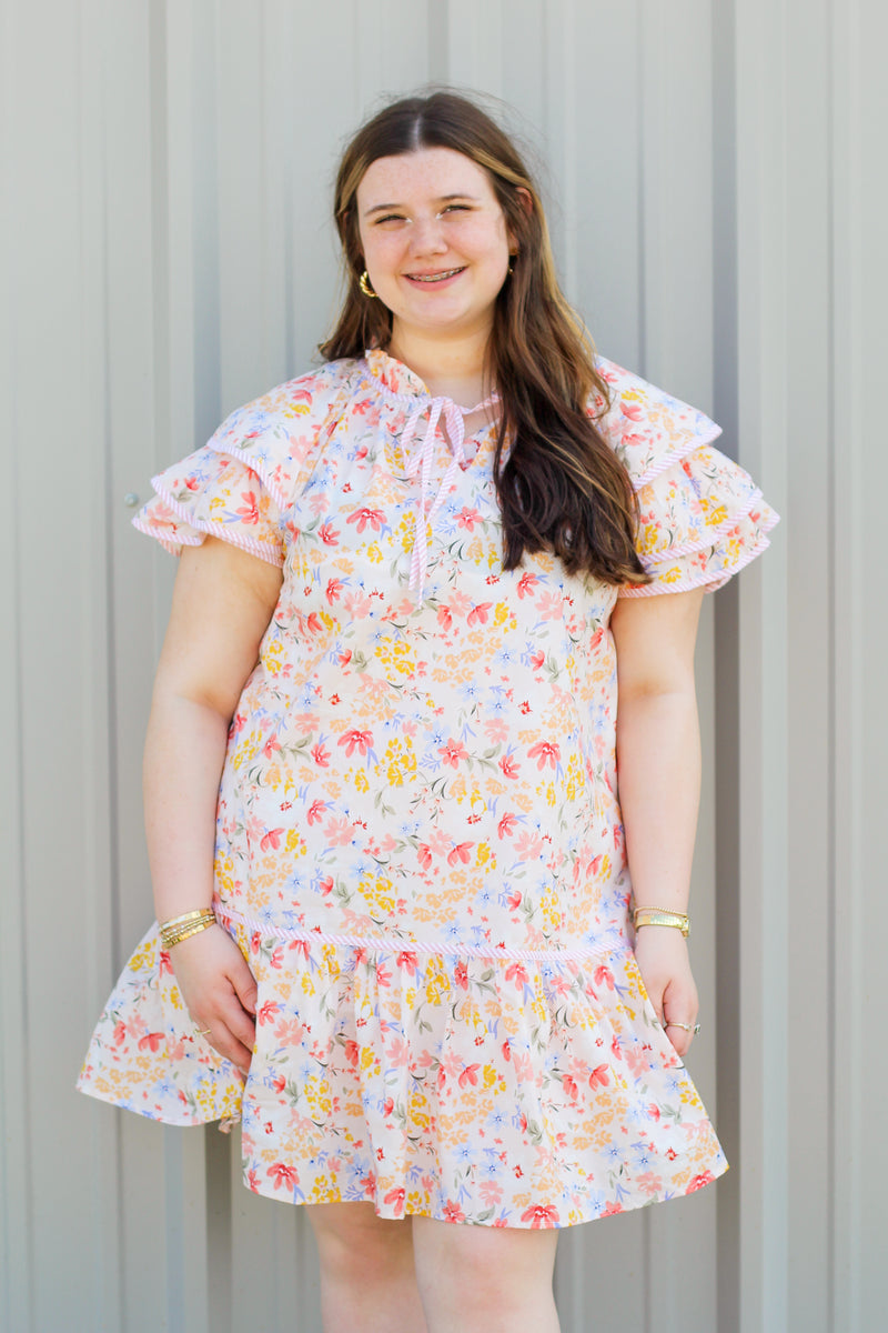 Add More Flowers Dress