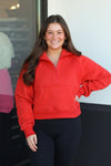 Trendiest Pullover-Red