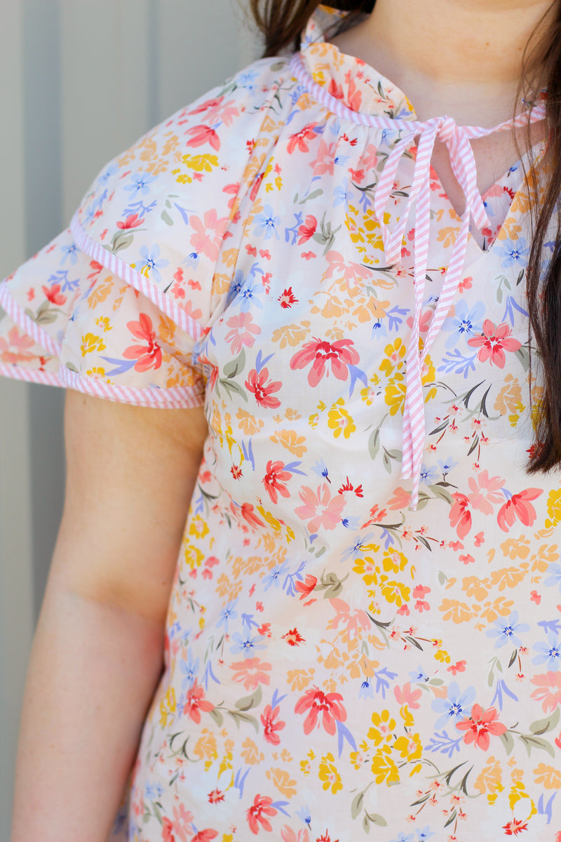 Add More Flowers Dress