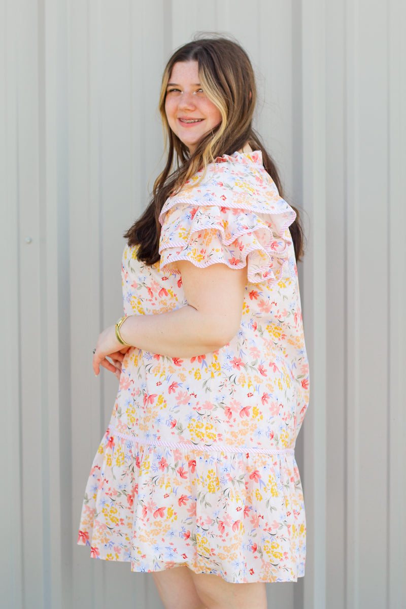 Add More Flowers Dress