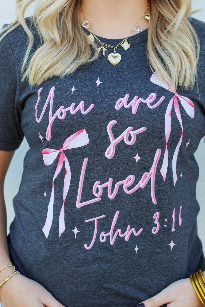 John 3:16 Bow Tee