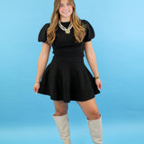 The Katie Puff Sleeve Sweater