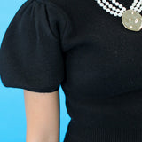 The Katie Puff Sleeve Sweater