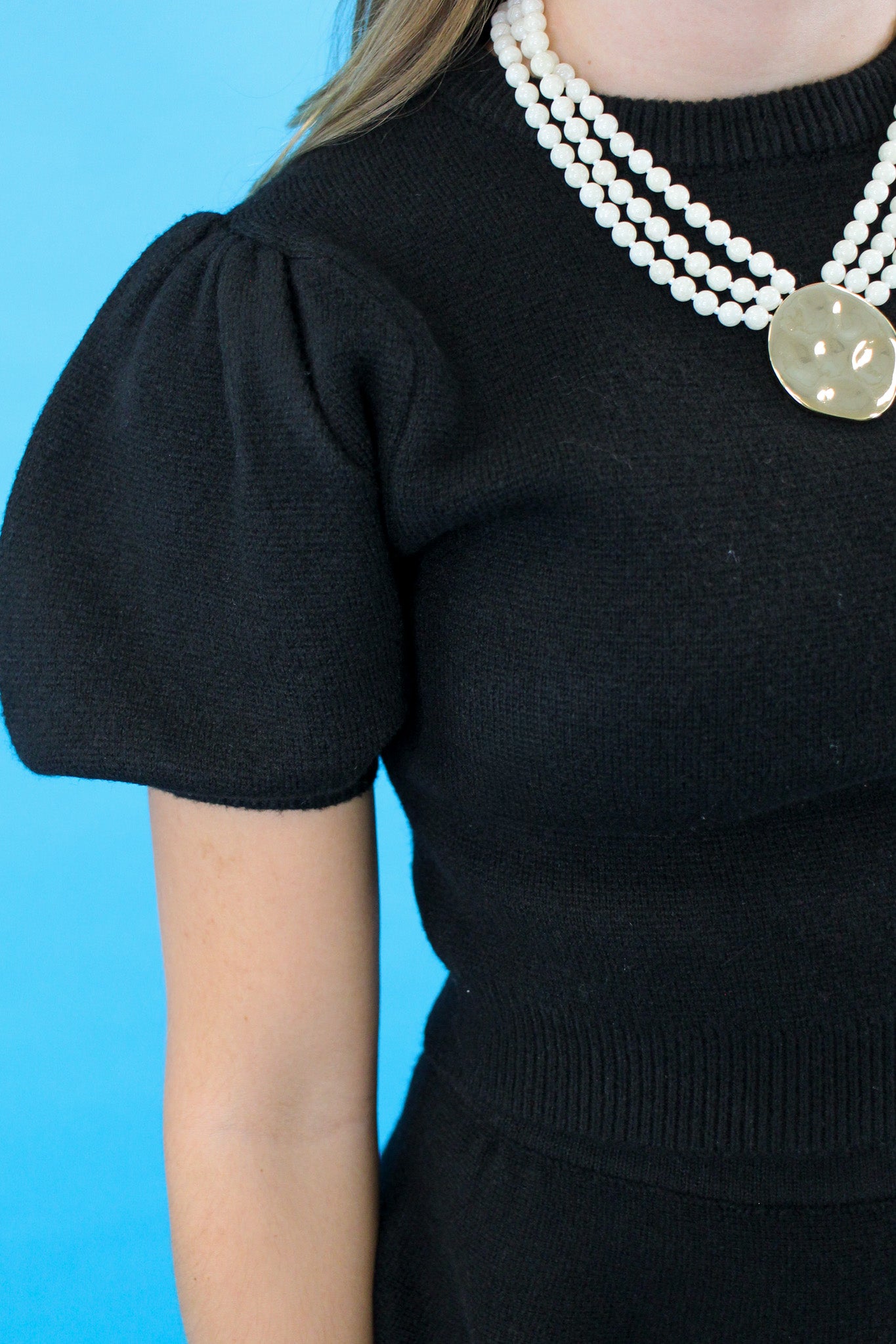 The Katie Puff Sleeve Sweater