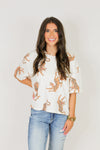 Tiger Pocket Top-White