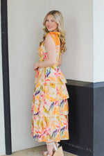 Heading to the Tropics Midi Dress