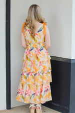 Heading to the Tropics Midi Dress