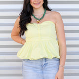Sweetheart Peplum Top