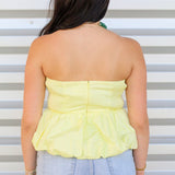 Sweetheart Peplum Top