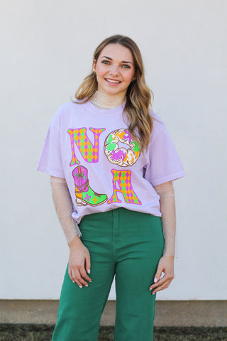 NOLA Mardi Gras Tee
