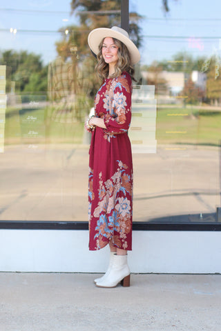 Give Us Flowers Maxi Dress