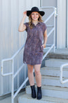 Leopard Button Down Dress