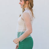 Pardi Gras Mesh Top