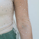 Pardi Gras Mesh Top